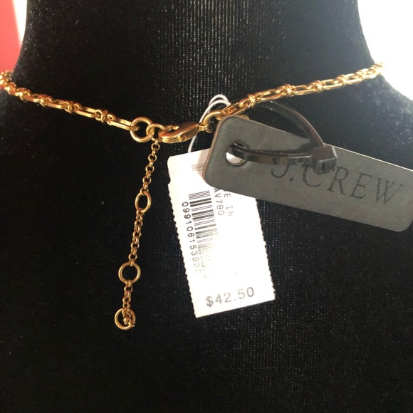 J. Crew Factory Chunky Chain Heart Pendant❤️ - Picture 3 of 4